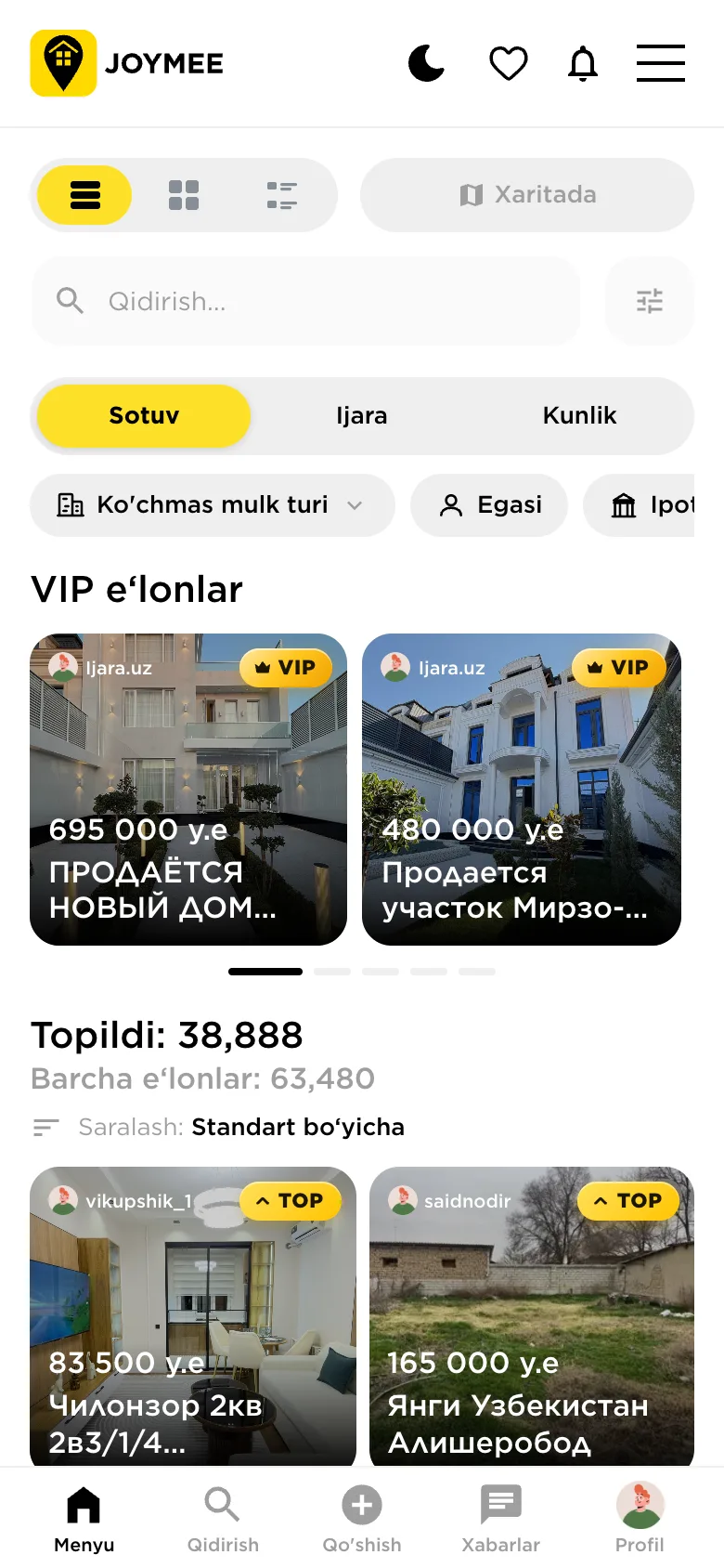 Joymee — iPhone